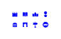 Icon ILLUSTRATION  pictogram Signage typography   vector visual identity