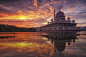 Burning Sky, Putra Mosque  by Fadly Hj Halim on 500px