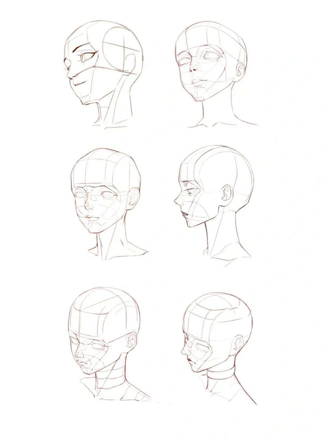 绘画打卡Day 1 : #头像线稿作业打...