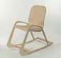 BUJAK Rocking Chair : School project in furniture design atlier