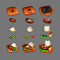 Food for mobile game