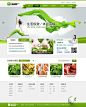 绿色新能源食品类企业模板  