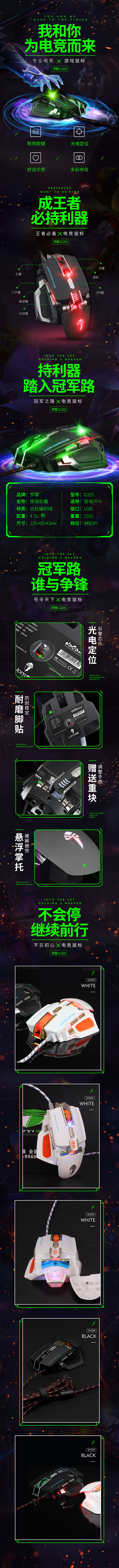 鼠标详情页