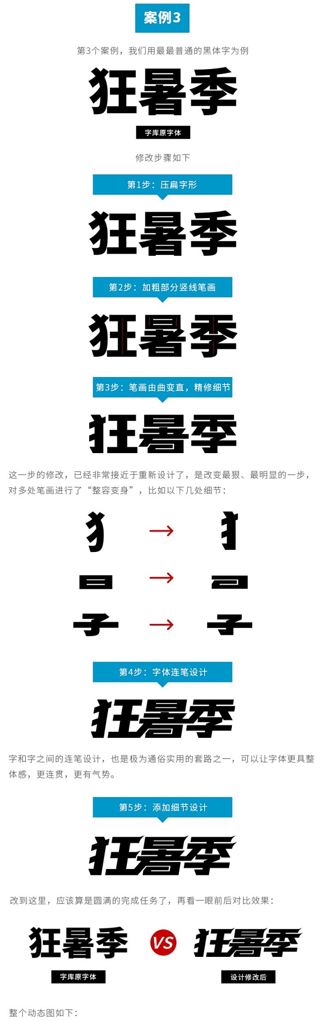 这篇字体设计教程，可能让你少赔几万 - ...