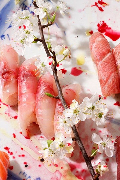 Nigiri de thon gras ...