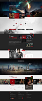 中国电影资料馆 by 涵少 - UE设计平台-网页设计，设计交流，界面设计，酷站欣赏