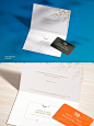 8款礼品卡vip会员卡信封卡套设计作品空白贴图ps样机素材国外设计模板下载_颜格视觉
