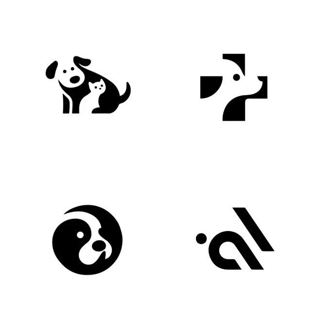 动物元素logo设计创意｜让设计思维得到...