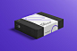 多角度飞机盒物流包装盒纸盒样机psd素材模版Box Mockup Bundle – Mailing Box-图模版TUPSD.COM