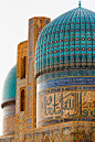 Bibi-Khanym Mosque, Samarkand, Uzbekistan: