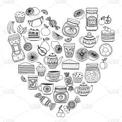 图片为糖果或咖啡店