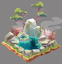 C4D 渲染 电商场景 大促 C4D首页 C4D模型 3D模型库 城市模型 科幻 卡通模型  HDRI 环境贴图  材质 纹理 渲染 IES灯光 HDRI 作品模型 灵感 立体 平面设计参考 (736)
