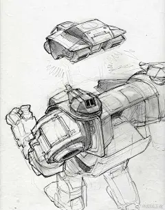1990年的ROBOT JOX 机械威龙；分享自：@蜘蛛工房 - 微博