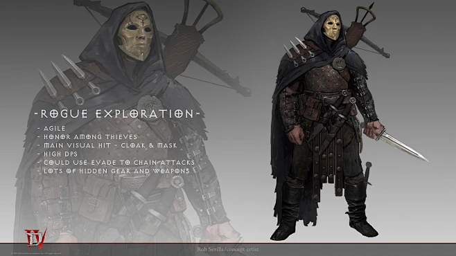 Rogue Class Exploration-花瓣网