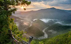 唯美山峰风景图片桌面壁纸