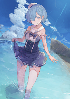 人需士心采集到动漫少女