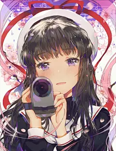 《魔卡少女樱》追加雪兔审判者月丨来自韩国插画师Dangmill #插画艺术作品#@Sai大师