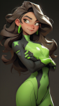 20230421_02 Stylized skinsuit girls