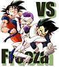Goku and Vegeta vs Frieza