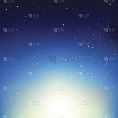 夜空中的星星
