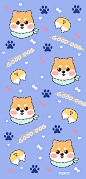 狗狗柴犬手机壁纸 @楚轩竹