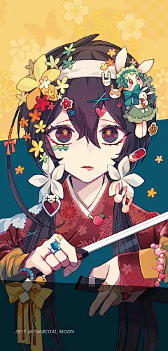 日推画师笔下《文豪野犬》系列组图，神仙画风！！(twi:charcoal_moon) ​​​​