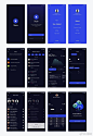 深色主题(暗黑模式)app ui界面设计素材打包... 来自U素材 - 微博