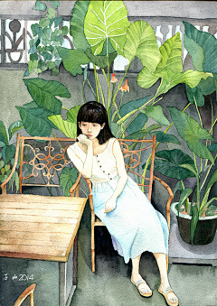 Anny888123采集到插画