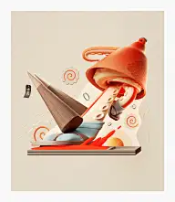 插画_矢量 钢笔 扁平 illustration