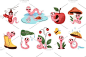 其中包括：Soil worm characters. Earthworms