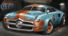 GT'49 Process : GT-40 + 1949 Ford = GT'49