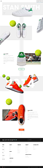 adidas Stan Smith on Web Design Served