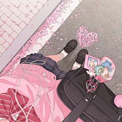 厘尔女公子采集到插画(平)