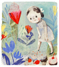 【插画设计】来自插画师 Isabelle Arsenault 绘画作品  |  www.isabellearsenault.com ​​​​ 