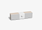 Sound Piece : Sound pieces are Wi-Fi-connected speakers. The main unit and the speaker are wireless, so you can freely direct them. Combination is possible like a block piece.You can choose a cover with a variety of fabric patterns.