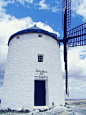 西班牙-康苏埃格拉（Consuegra）风车村/ 荷兰的风车是最出名的，生活在那里是多么的祥和啊~~~
