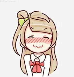 卡通少女脸红可爱表情 设计图片 免费下载 页面网页 平面电商 创意素材
