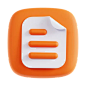 Document 3D Icon