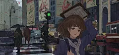 电脑壁纸 横屏iPad壁纸 #插画# 非常喜... 来自刘三穗呀 - 微博