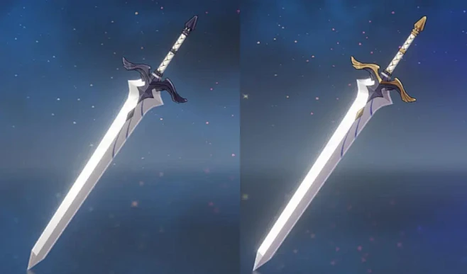 【原神】双手剑武器二破外观变化（第二期）