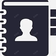 通讯录图标高清素材 电商 页面网页 平面电商 创意素材 png素材