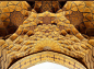 分形艺术网 - 彩绘分形：伊朗清真寺穹顶 - 现实分形作品
