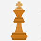 手绘卡通国际象棋棋子国王 免费下载 页面网页 平面电商 创意素材