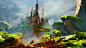 Castle in the Mist UE4, Tyler Smith : Swirling clouds/mist was created with Fluid Ninja :)
https://www.youtube.com/channel/UC8Wmn_ubaSYx9RCXDCEeYVQ