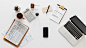 White Calculator Beside Brown Ceramic Mug · Free Stock Photo