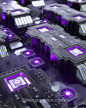 [21-08-17] - Overclocked紫色超频C4D动画工程文件分享 :  