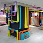 DI SANTINNI, Rio de Janeiro, Brazil, “Kids Store Project”, photo by Camila Salek, (creative by Vimer VM), pinned by Ton van der Veer