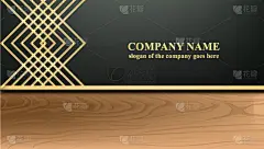 华贵,装饰品,名片,商务,黄金,酒店,模板,商店,装饰,拜访