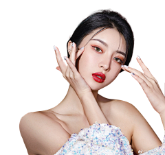 紫梦月遥采集到医美模特
