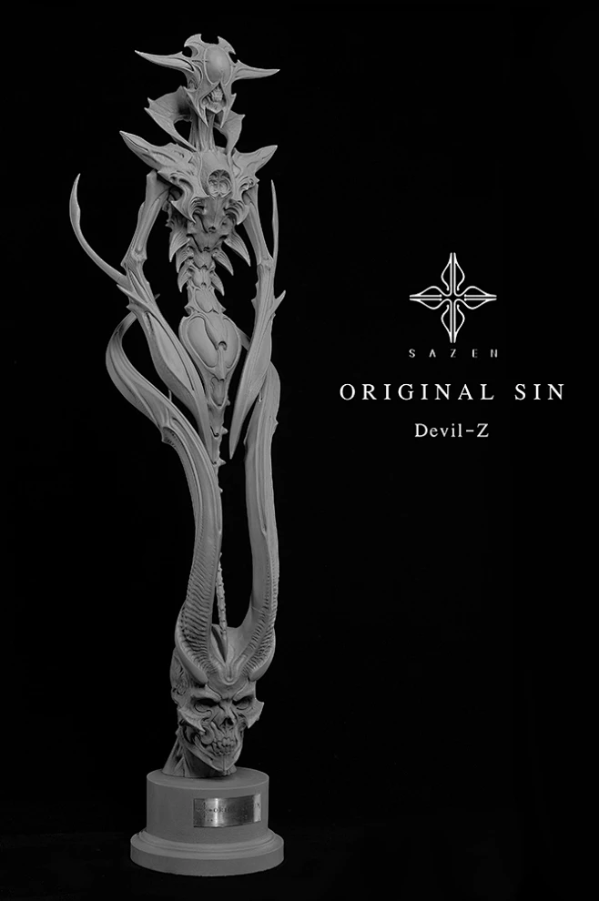 sazen model ORIGINAL SIN系列Devil-Z 原件灰模 现货 顺丰到付-淘宝网-花瓣网
